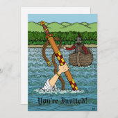 Excaliburおよびアーサー 招待状 (正面/裏面)