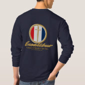 Excaliburのキャメロットクラシックな車の長袖 Tシャツ (裏面)