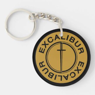 Excaliburのクラシックのロゴ キーホルダー