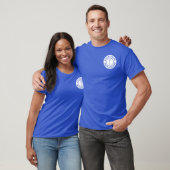 Excaliburの自動車の白のロゴ Tシャツ (ユニセックス)