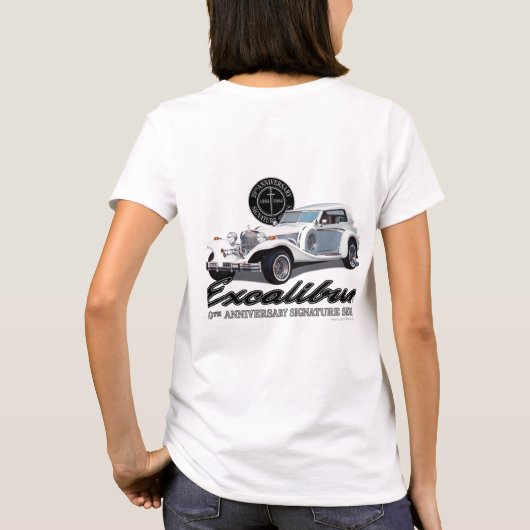 Excalibur第20記念日の署名シリーズ Tシャツ (裏面)