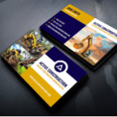 Excavating, Forestry mulching, land clearing Busin 名刺