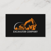 Excavation Services Business 名刺 (裏面)