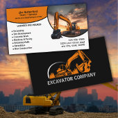 Excavation Services Business 名刺