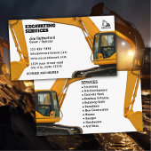 Excavation Services Business 名刺
