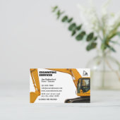 Excavation Services Business 名刺 (スタンド正面)