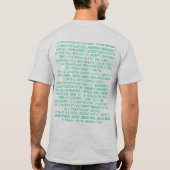 Excelのマスター Tシャツ (裏面)