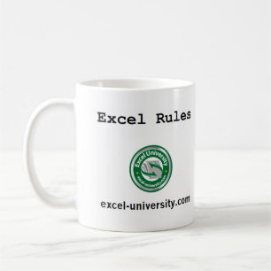 Excelはマグを支配します コーヒーマグカップ