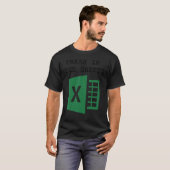 Excelシートに入る Tシャツ (正面フル)