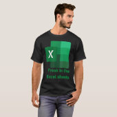Excelシートに浸る2 Tシャツ (正面フル)