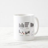 Excel大学は1つの図表のタイプを習得します コーヒーマグカップ (正面右)