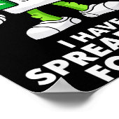 Excel Coworker Employee Farewell Goodbye Birthday  ポスター (角)