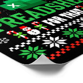 Excel Ugly Christmas Sweater I Have A Spreadsheet  ポスター (角)