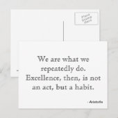 Excellenceに関するポストカード ポストカード (正面/裏面)