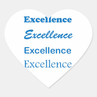 EXCELLENCE Standard Coach Mentor Sports School GIF ハートシール