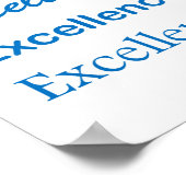 EXCELLENCE Winner Topper Leader : cadeau pour tous ポスター (角)