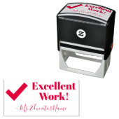 "Excellent Work!" +チューターカスタム名 セルフインキングスタンプ (インサイチュ)