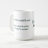 Excellentist Mug コーヒーマグカップ (正面左)