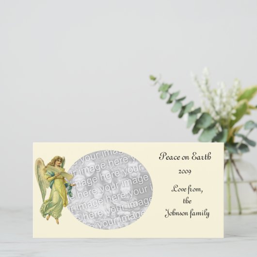 Excelsisビクトリアン Deoのグロリアのクリスマス・エンジェル シーズンカード (スタンド正面)