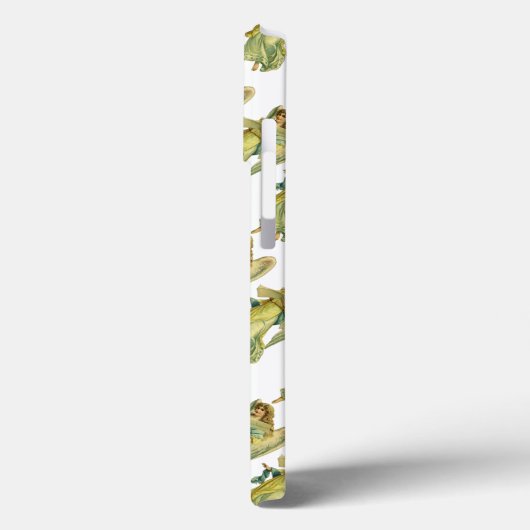 Excelsisビクトリアン Deoのグロリアのクリスマス・エンジェル Case-Mate iPhoneケース (裏面 / 左)