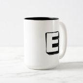 Exceptional E - Personalized Luxury Praise Mug ツートーンマグカップ (正面右)