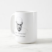 Excess Thoughts? プレミアムエディション コーヒーマグカップ (正面左)