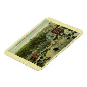 Exchange Place, Waterbury, Connecticutヴィンテージ マグネット (左側)