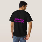 Excitalated - "Frisatudayからずっとハイなまま" Tシャツ (裏面フル)
