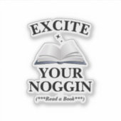 Excite Your Noggin シール (正面)
