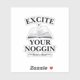 Excite Your Noggin シール