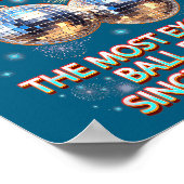 Exciting Ball Drop Since-puberty Happy New Year Di ポスター (角)