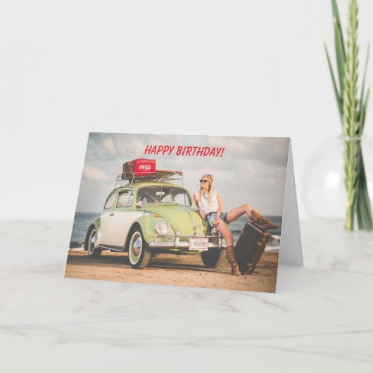 EXCITING BIRTHDAY CARD サンキューカード (正面)