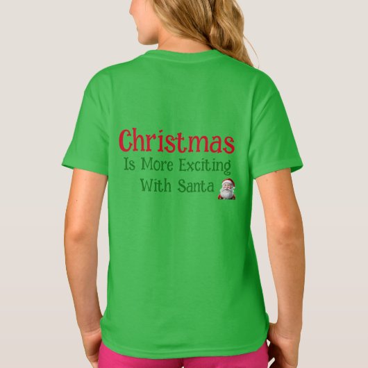 Exciting Christmas Tシャツ (裏面)