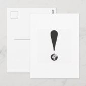 EXCLAMATION MARK  ポストカード (正面/裏面)