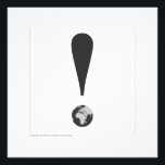 EXCLAMATION MARK O2 PHOTO PRINT  フォトプリント          <br><div class="desc">This visual metaphor evokes the growing awareness that the fate of planet Earth has become a matter of concern for people across the world. Like an exclamation mark in the story of our time, it calls attention to the urgency of our relationship with the living planet. It invites us to...</div>