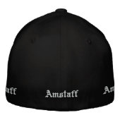 exclusive amstaff cap 刺繍入りキャップ (裏面)