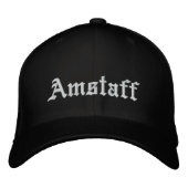 exclusive amstaff cap 刺繍入りキャップ (正面)