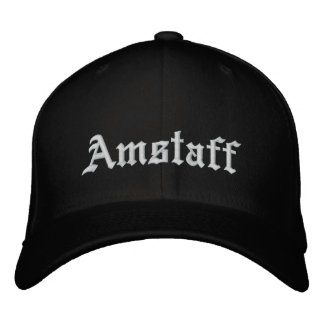 exclusive amstaff cap 刺繍入りキャップ