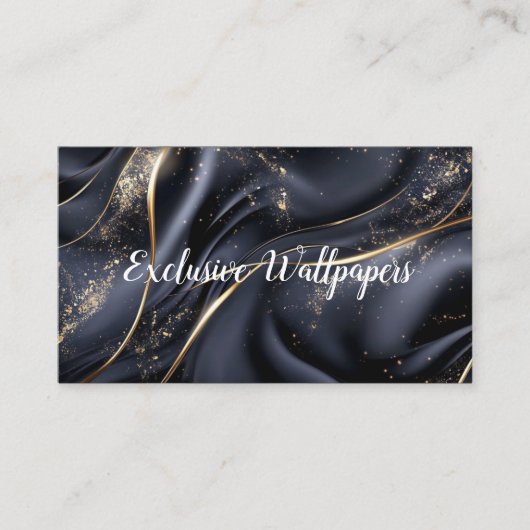 Exclusive Handmade Luxury Wallpapers 名刺 (正面)