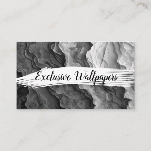 Exclusive Handmade Luxury Wallpapers 名刺 (正面)