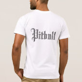 Exclusive Pitbull T-sirt Tシャツ (裏面)