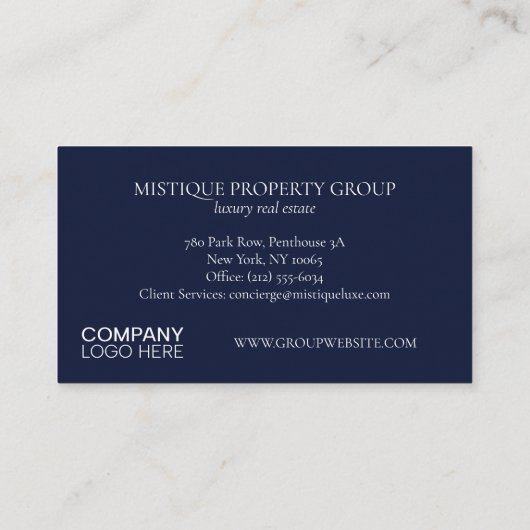 Exclusive Real Estate Property photo professional  名刺 (裏面)