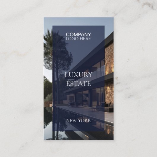 Exclusive Real Estate Property photo professional  名刺 (正面)