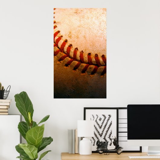 Exclusive Unique Baseball Artwork Poster ポスター (ホームオフィス)