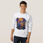 ExclusiveBoy-独占的デザイン | スウェットシャツ (正面フル)