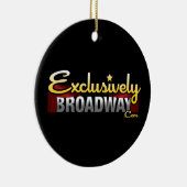 ExclusivelyBroadway.com セラミックオーナメント (右)