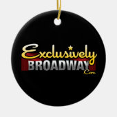 ExclusivelyBroadway.com セラミックオーナメント (正面)