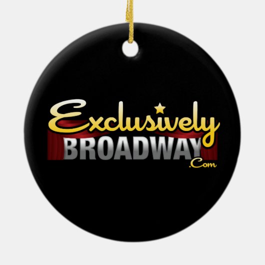 ExclusivelyBroadway.com セラミックオーナメント (裏面)