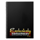 ExclusivelyBroadway.com ノートブック (正面)