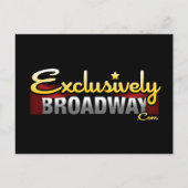 ExclusivelyBroadway.com ポストカード (正面)